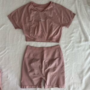 Alphalete Pink Leggings Set